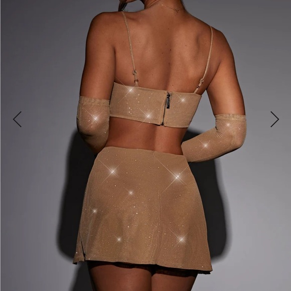 NWT Posie Mini Skirt with Slit! - Picture 11 of 16